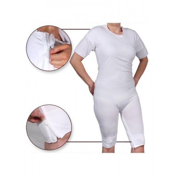 Costum de fixare a scutecelor pentru persoanele cu dementa